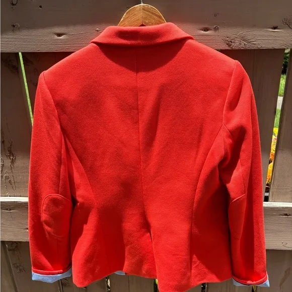 💜HOST PICK💜 Preppy Tommy Hilfiger Blazer Sz 8 - EUC - Picture 8 of 14